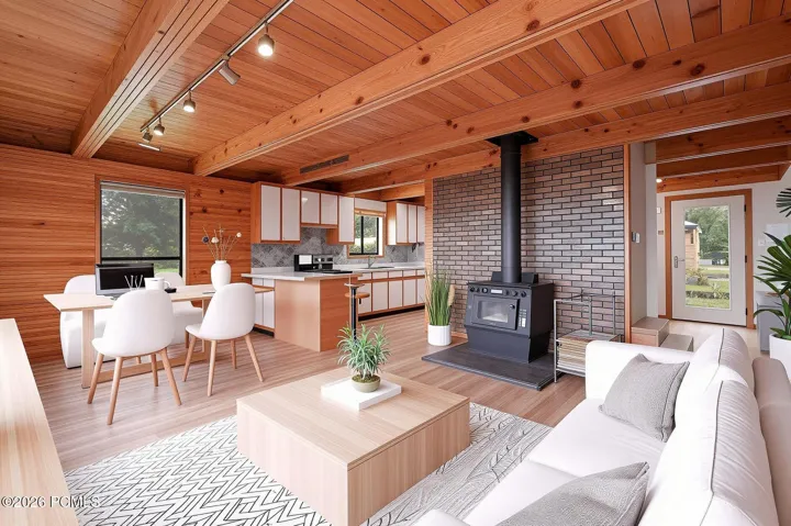 VIRTUALLY STAGED - Open Concept Living Area