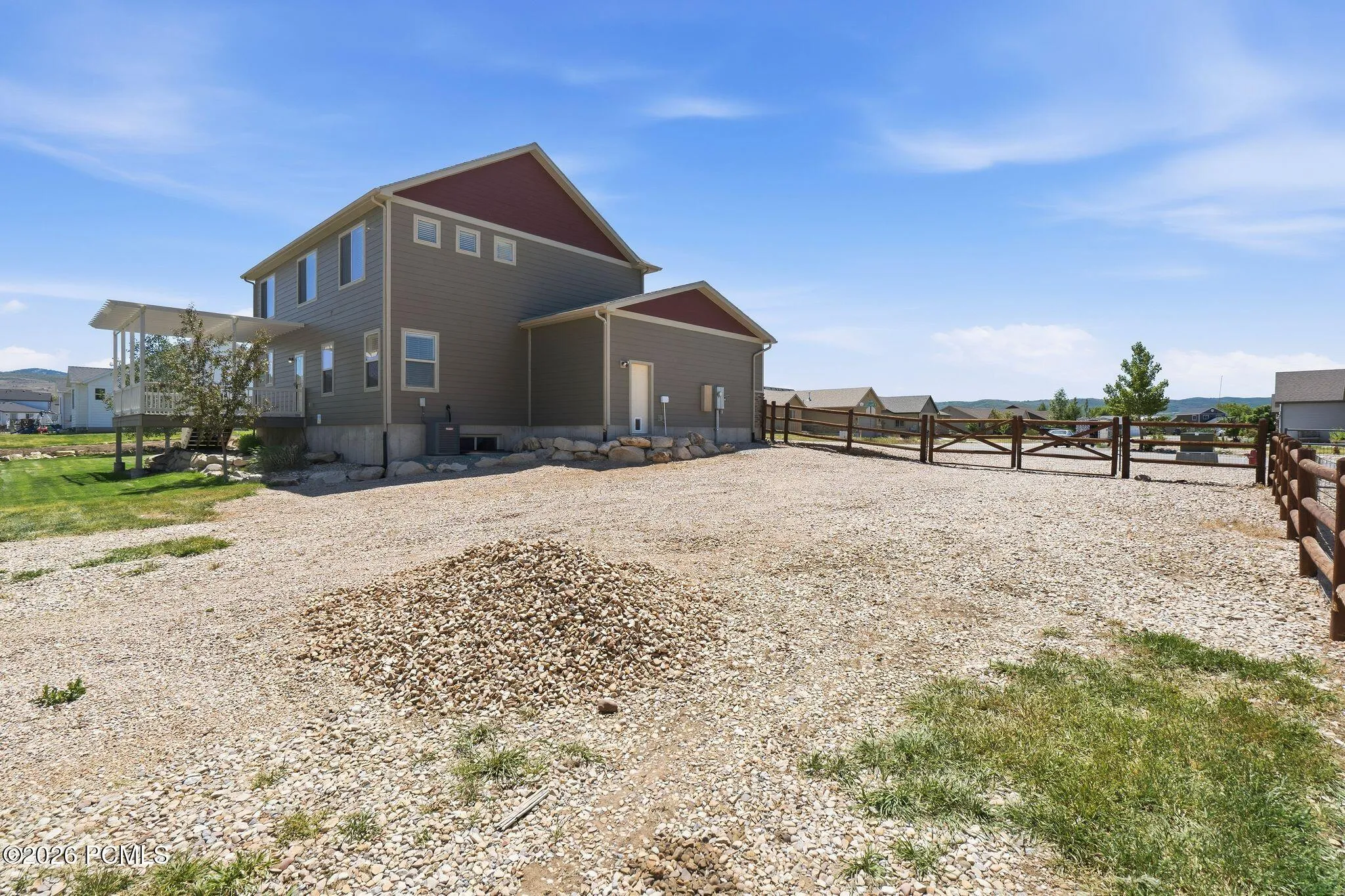 RV Parking or future additional garage/workspace
