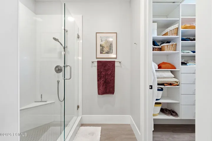 Main Level - Primary Shower/Walk-in Closet