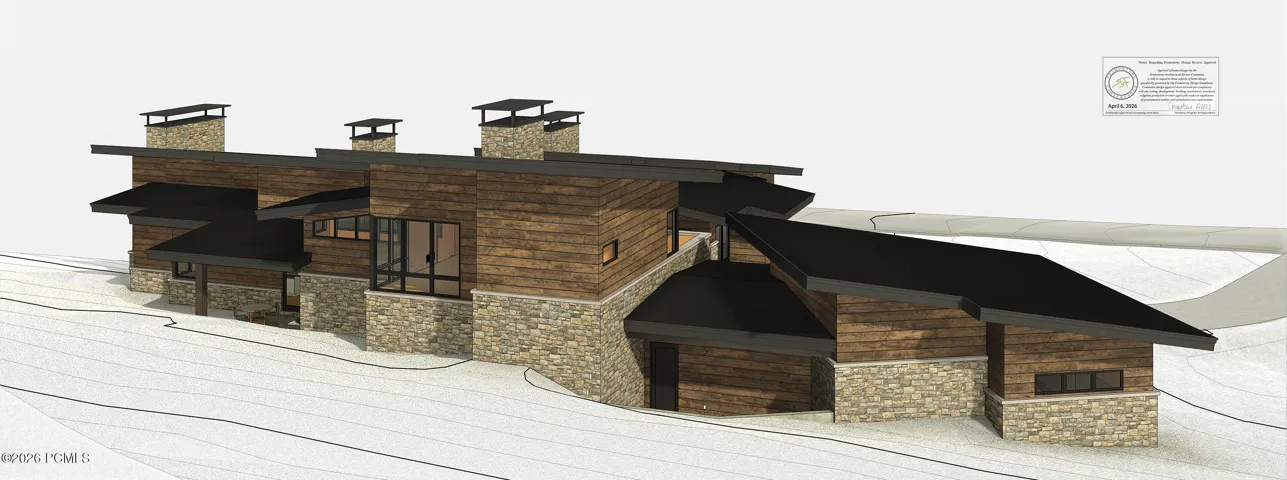 Exterior Rendering from Approved Plans