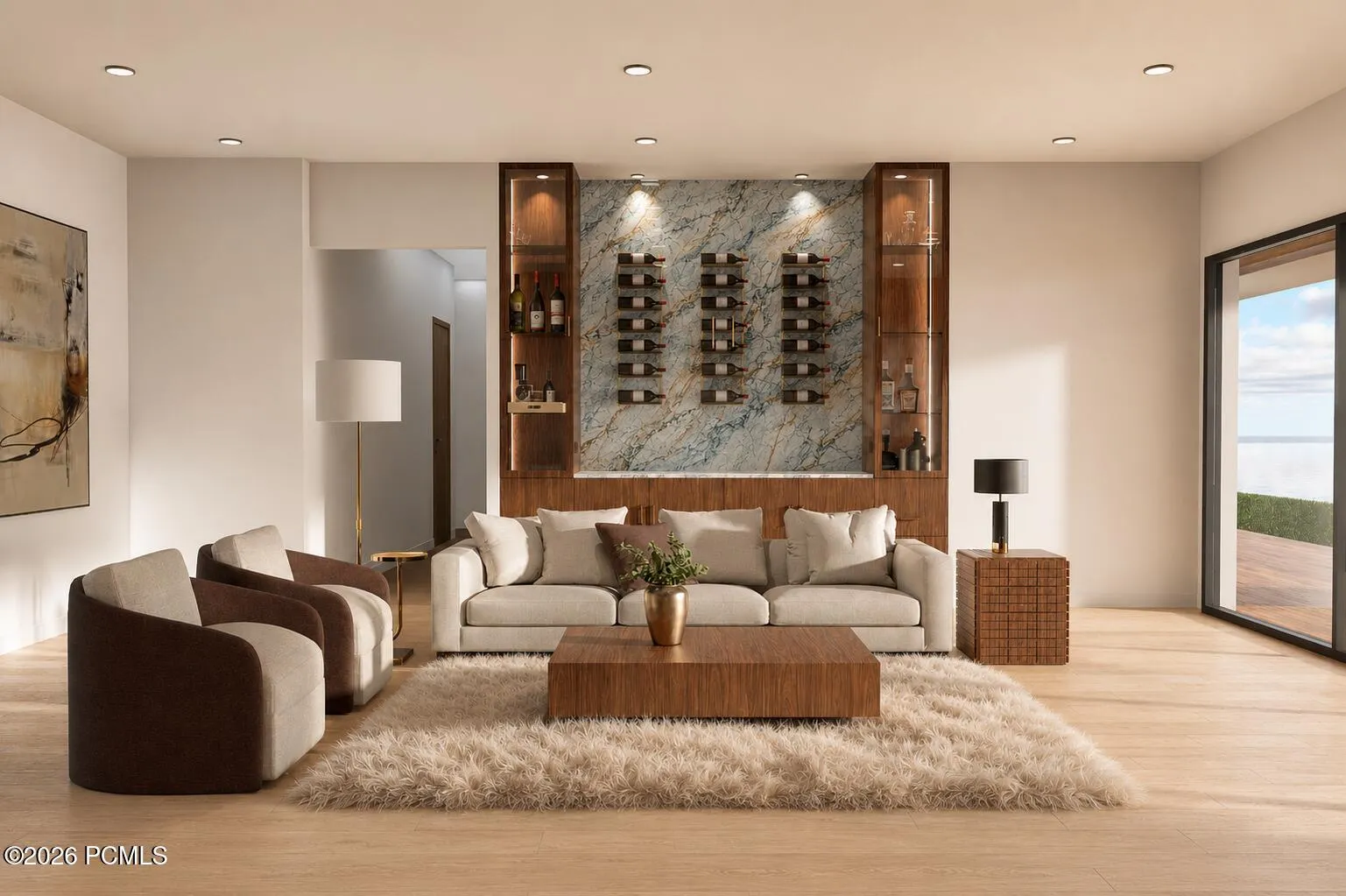 Great room lower level