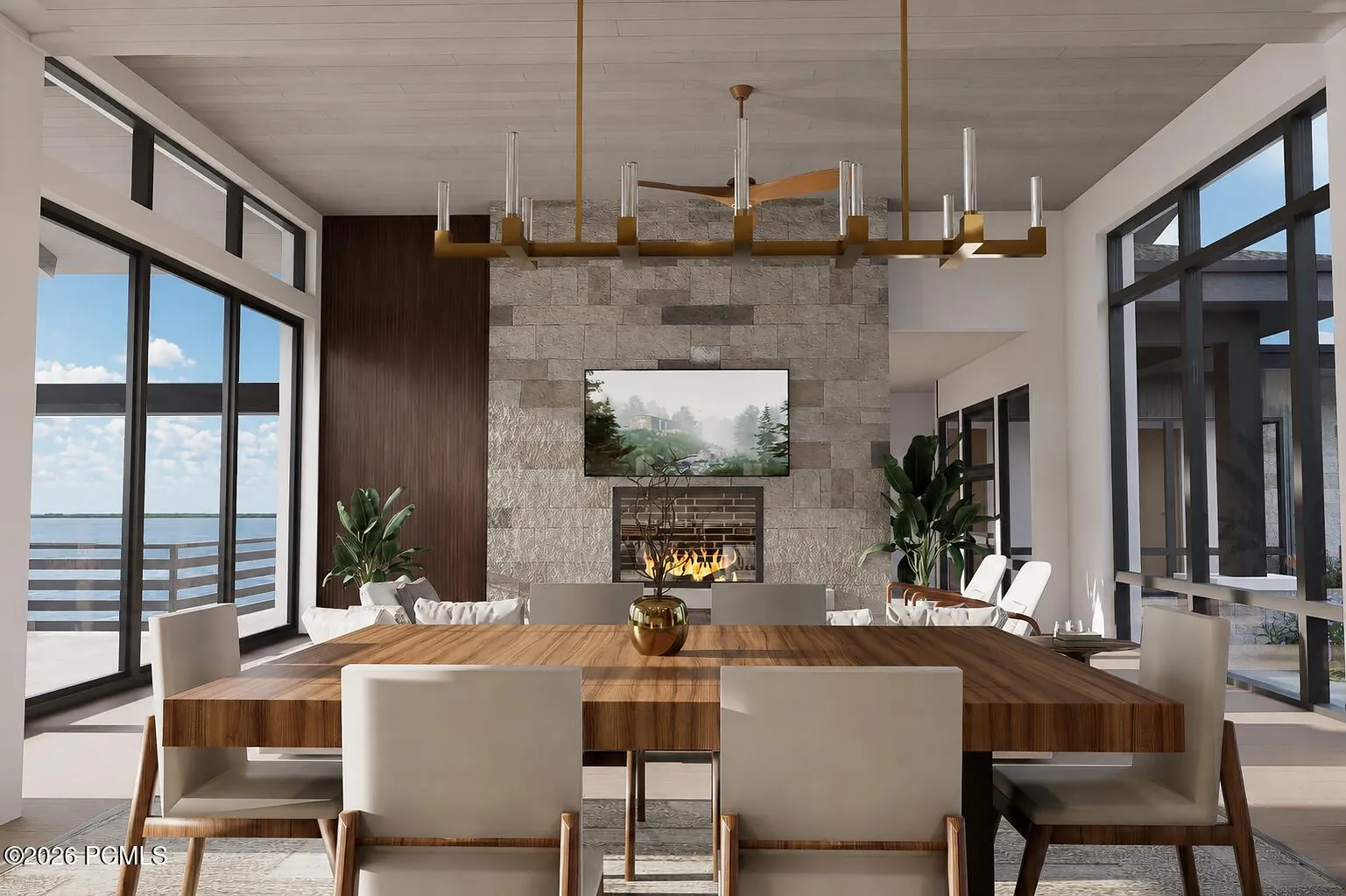 Dining/great room main level
