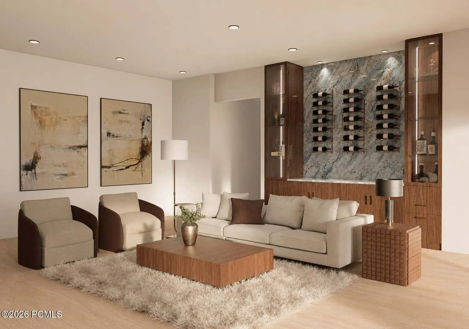 Great room lower level