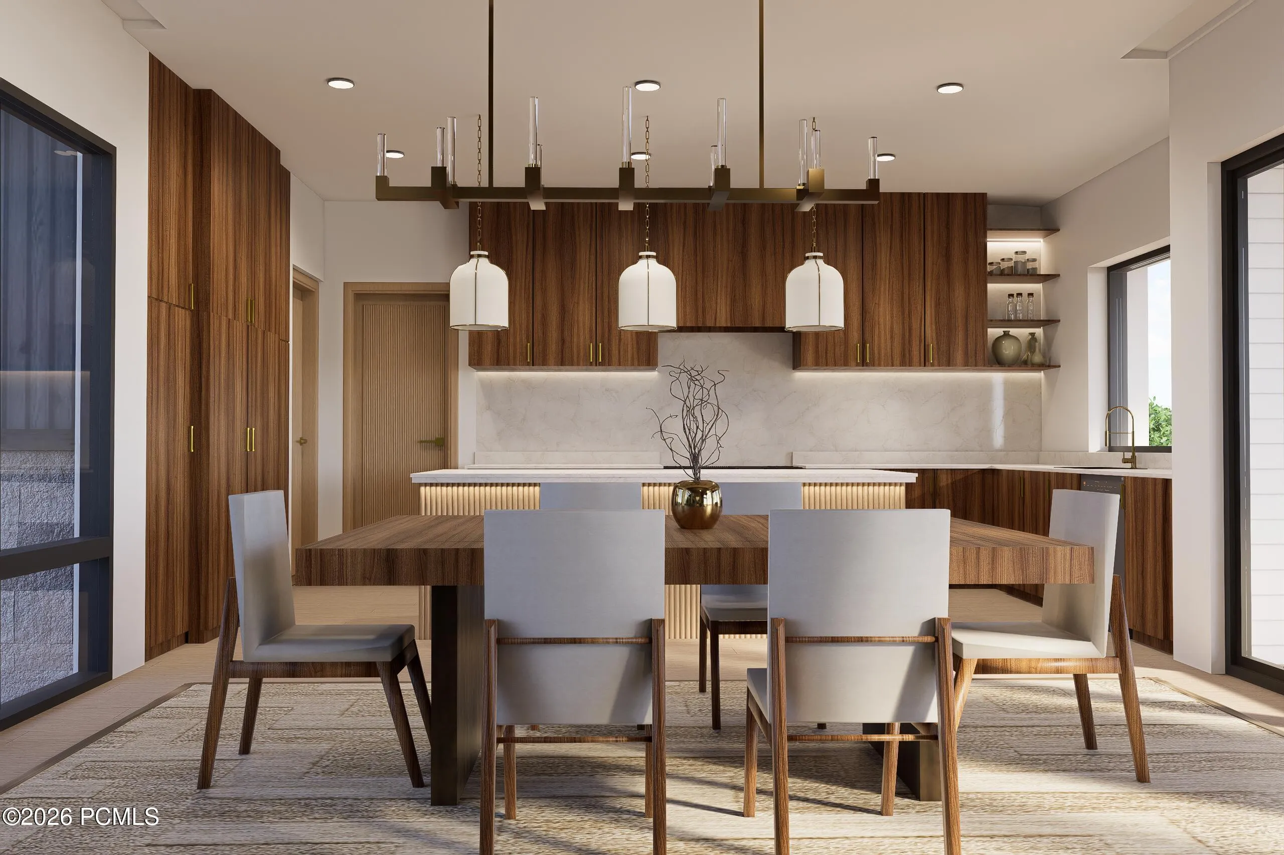 Kitchen/dining main level