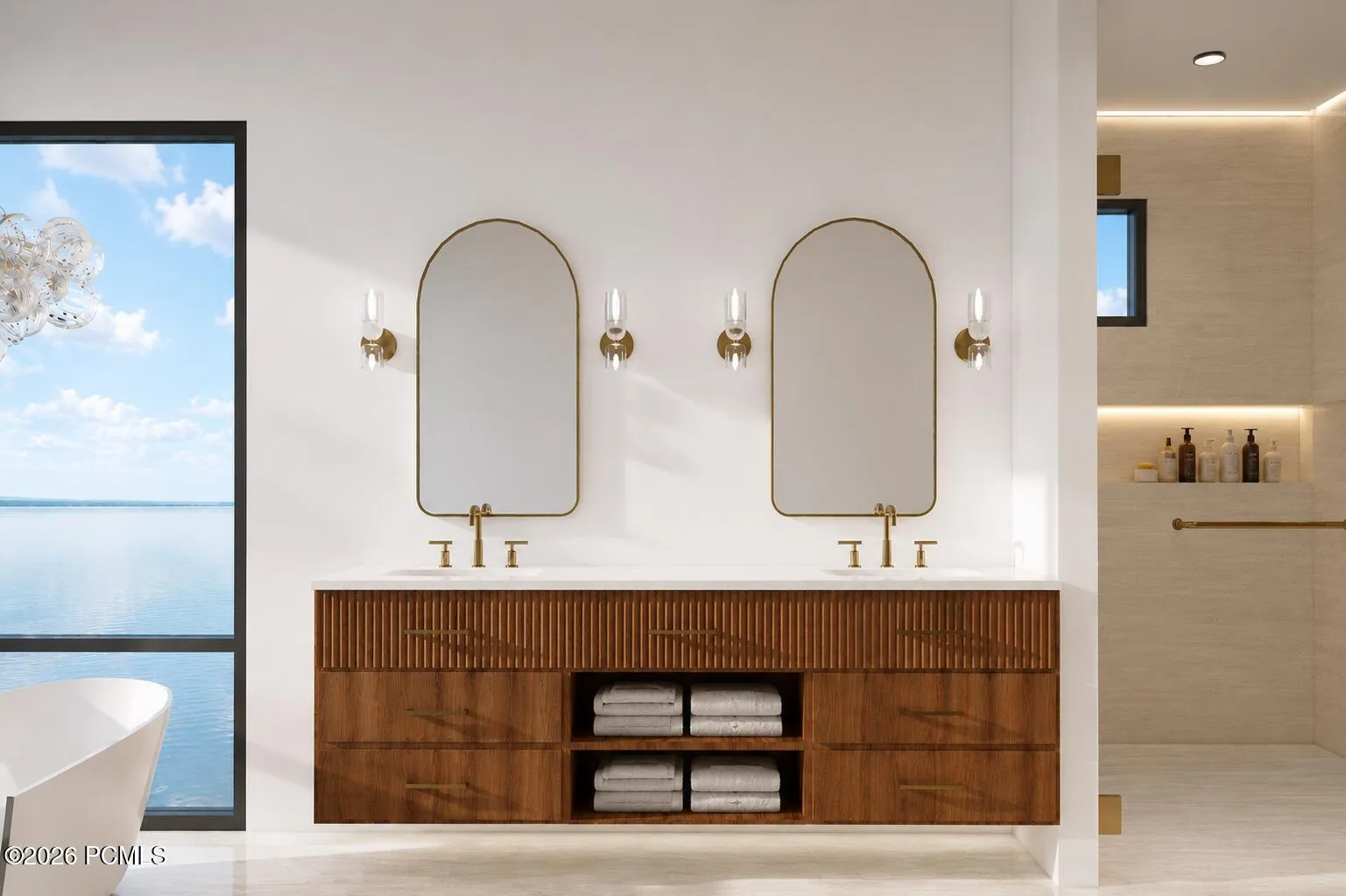 Master bathroom