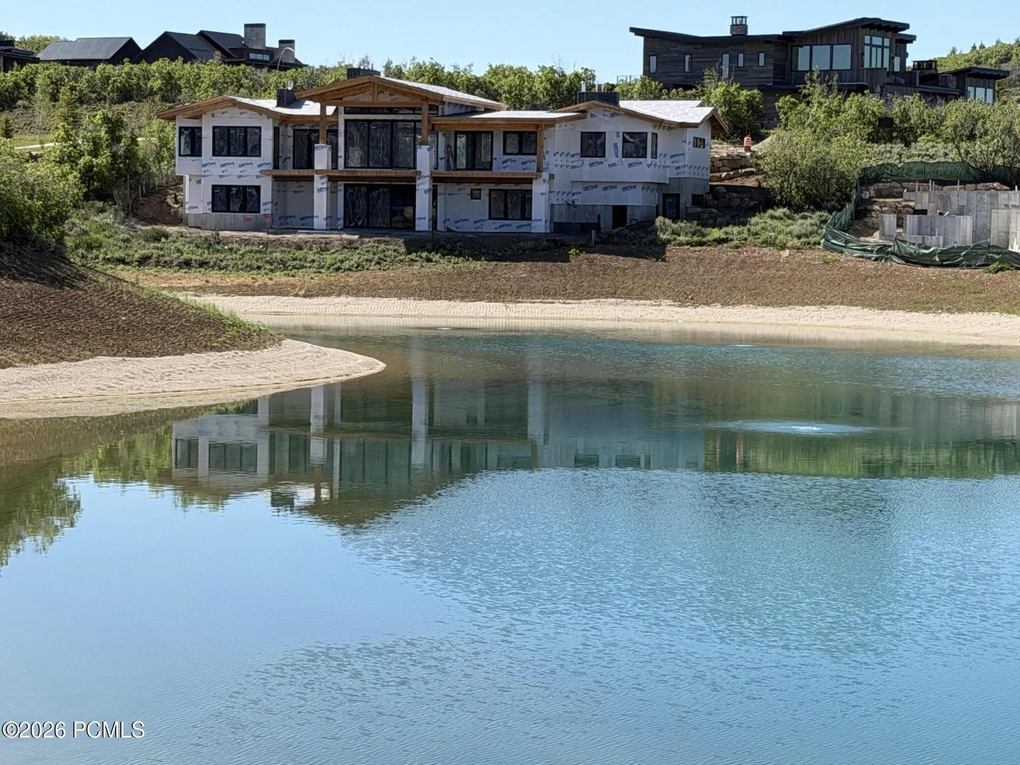 View from the pond