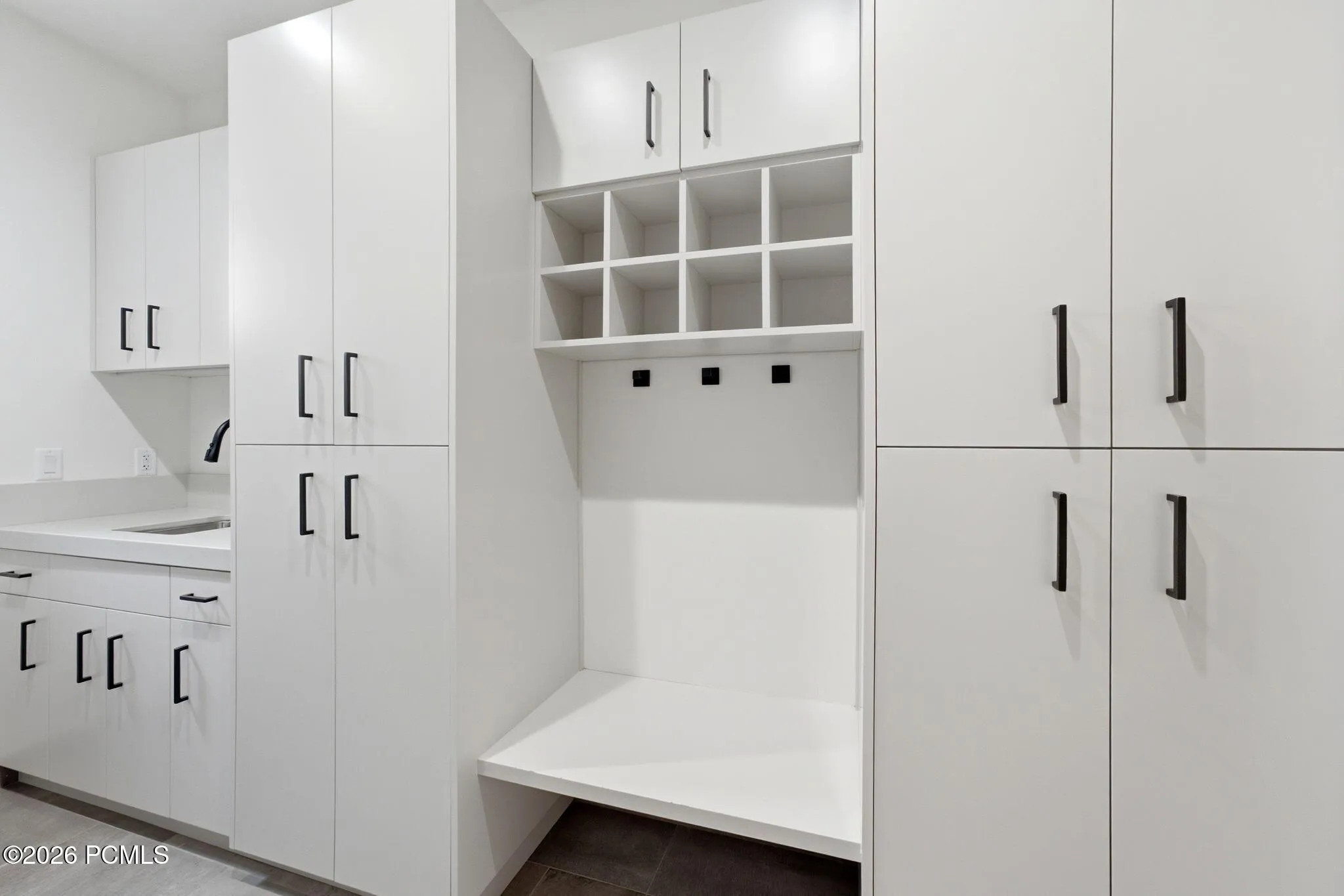 Mud Room built-ins with extra storage