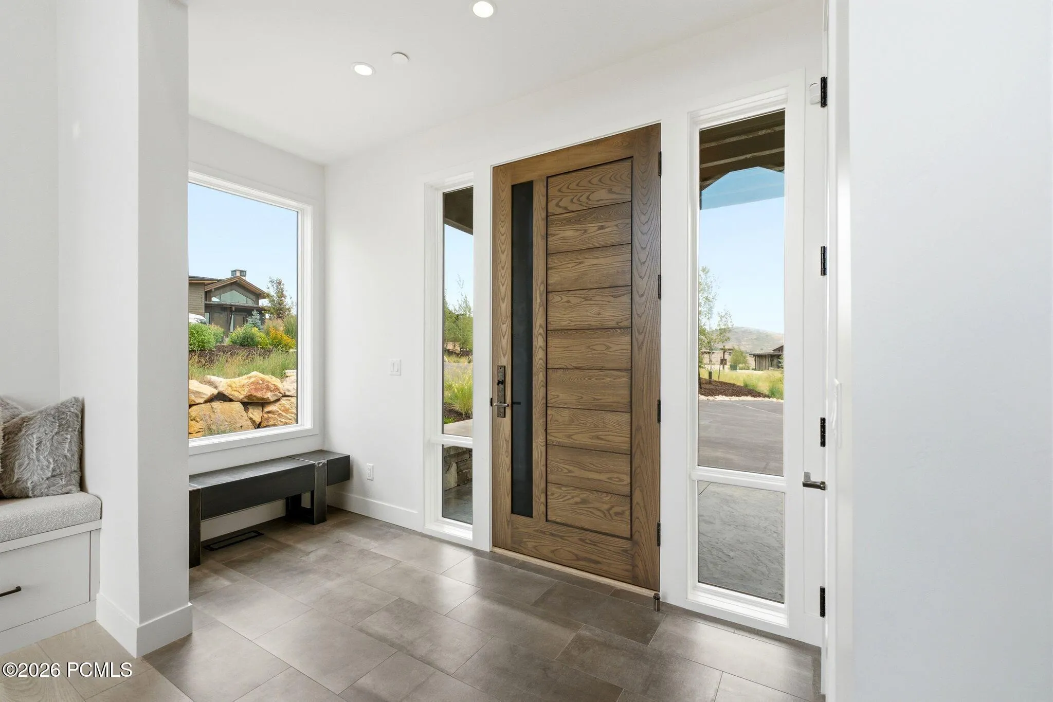 Custom entry door