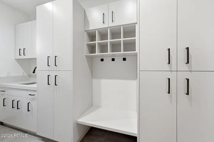 Mud Room built-ins with extra storage