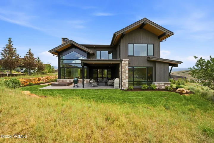Open space adjacent to patio