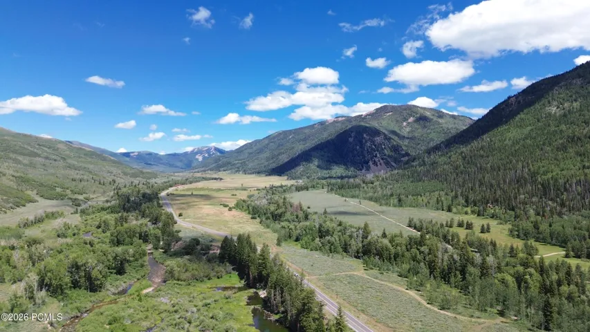 View of the Weber River in Aspen Acres/Mtn