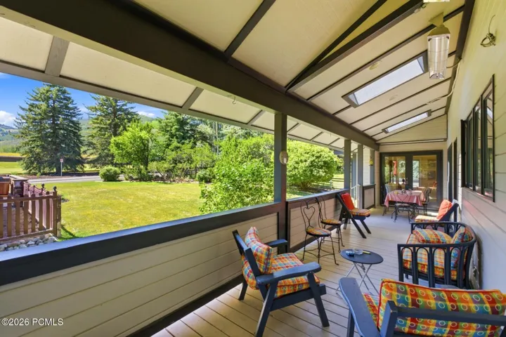 HEATED COVERED DECK