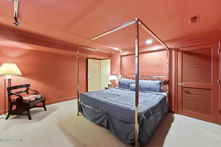 LOWER LEVEL LIBRARY BEDROOM