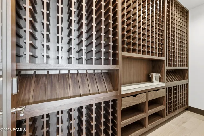 Temperature controlled wine cellar