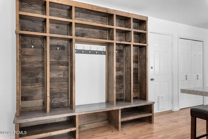 Mudroom Closet near kitchen