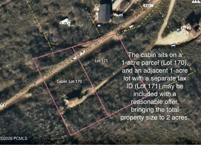 Property Plat Map. Illustrating lot boundaries and identifying specific