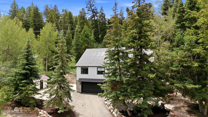 Surrounded by mature trees