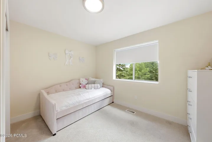 Spacious bedroom