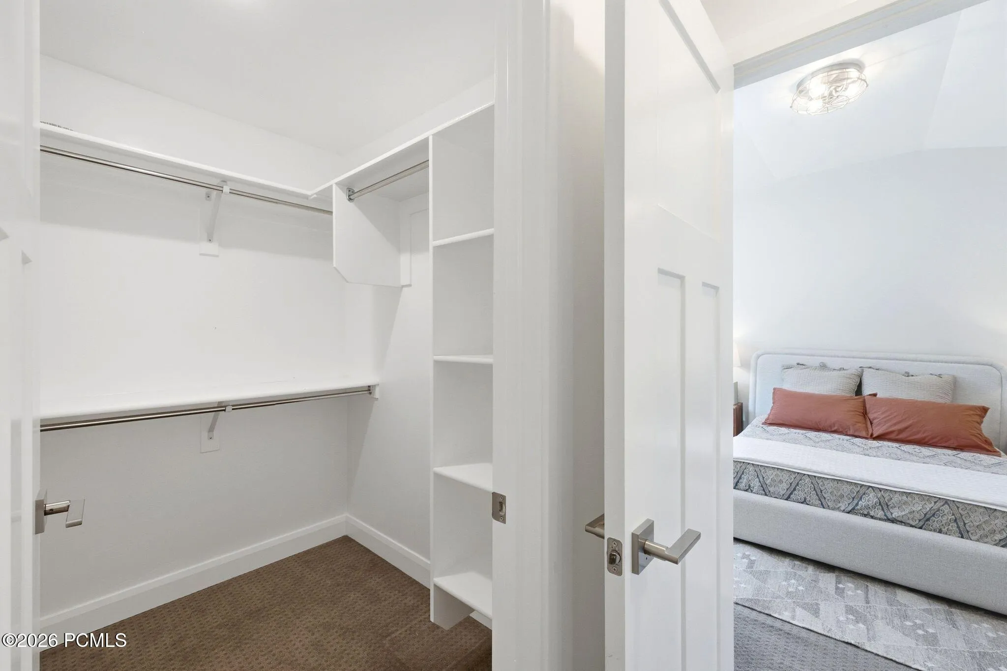 Primary walk in closet