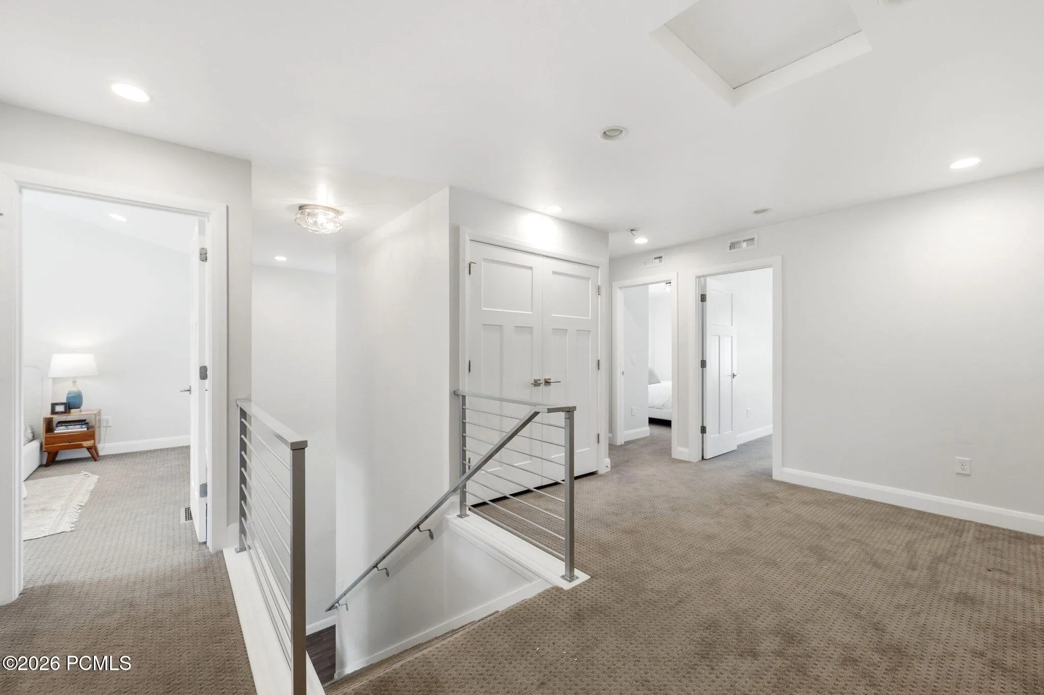 Upstairs loft and laundry room
