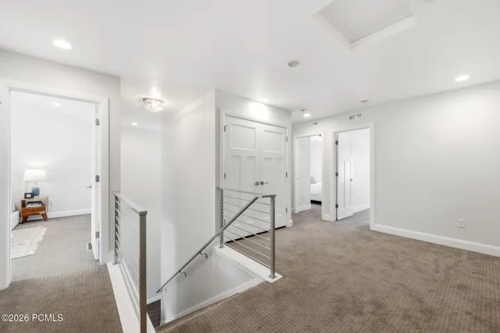 Upstairs loft and laundry room