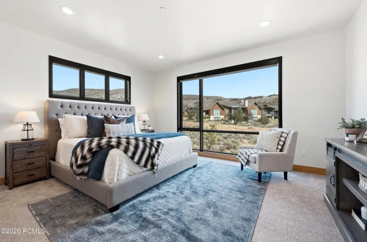 Guest suite 2 with golf park views