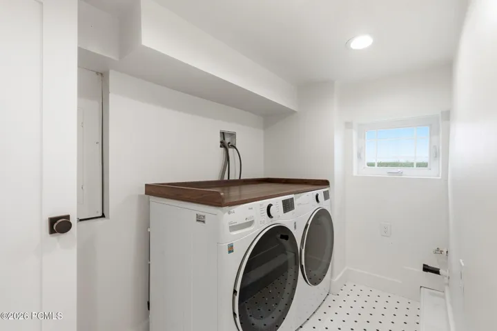 Lower level Laundry Room