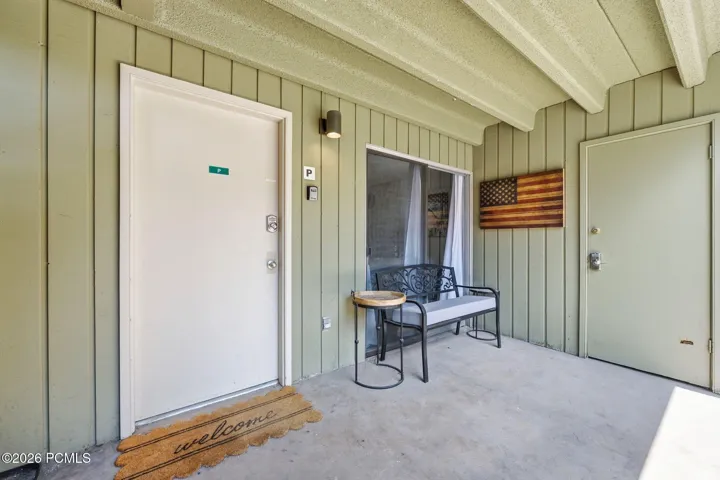 exterior of unit