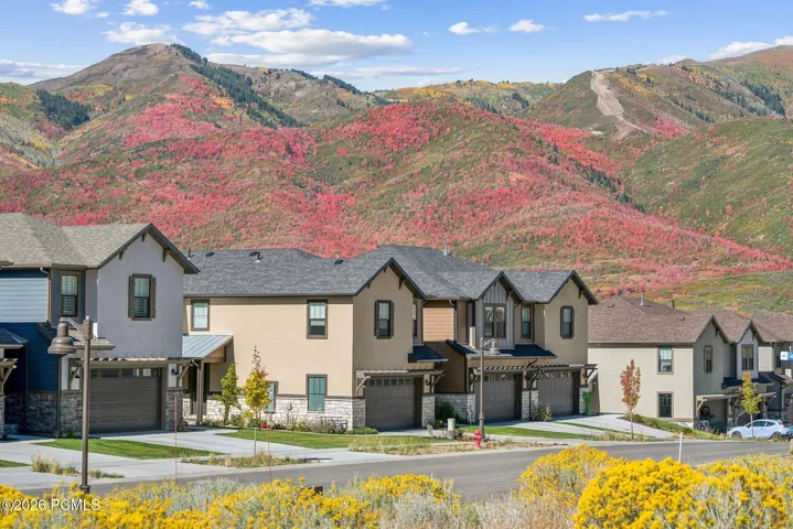 Picturesque fall colors surround the area with views of Deer Valley East Village ski runs in the distance - ONLY 7 minute drive!