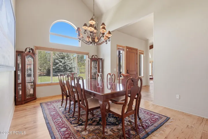 Main floor dining room