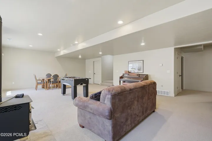 Basement family room