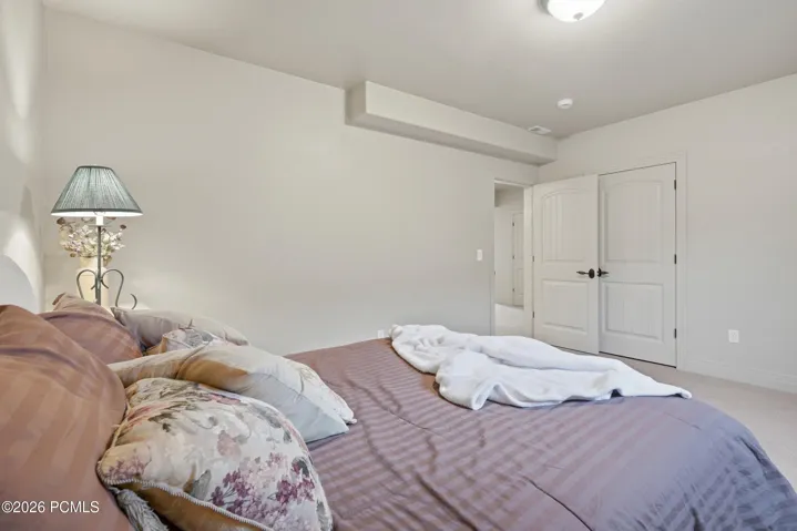 Bedroom three with walk-in closet