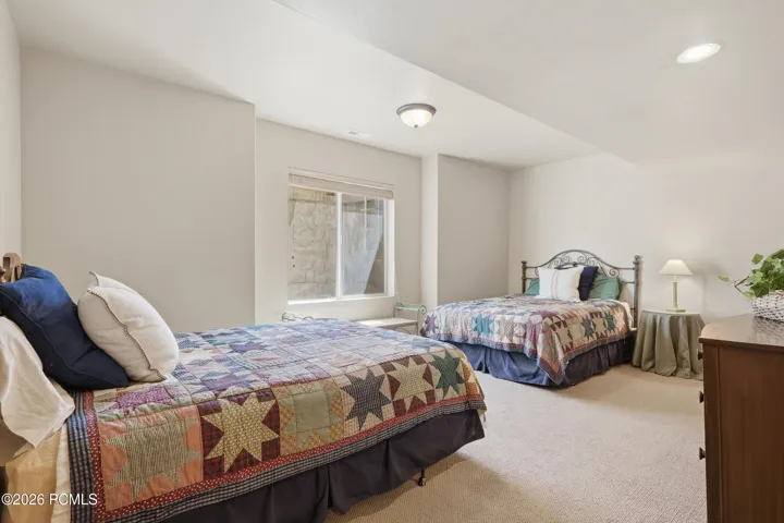 Bedroom four with walk-in closet