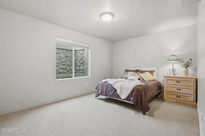Bedroom three with walk-in closet