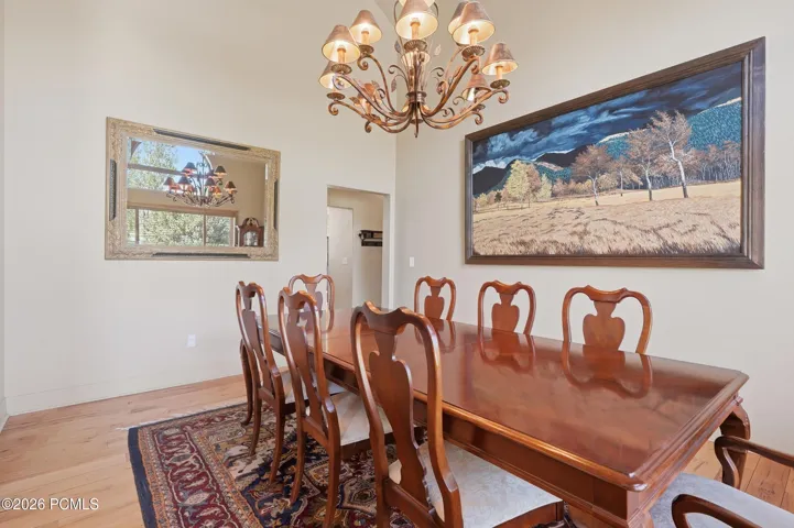 Main floor dining room