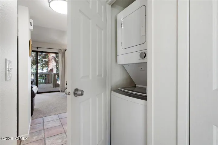 Convenient In-Unit Laundry.