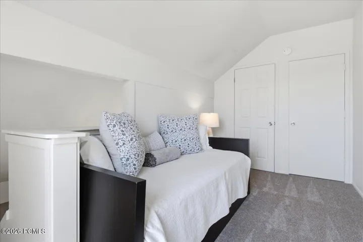 Flexible upstairs loft easily doubles as an extra guest bedroom, lounge, or home office space.