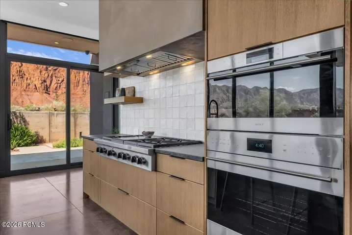 Top of the line Wolf and Sub Zero kitchen appliances