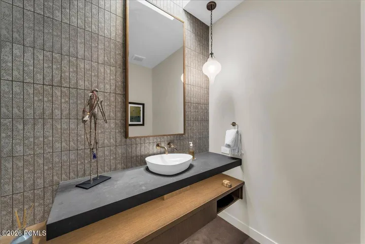 Powder Room off Entry