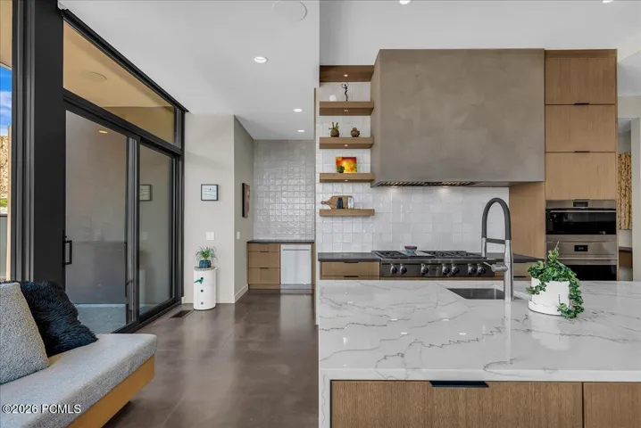 Main Kitchen leading to prep area