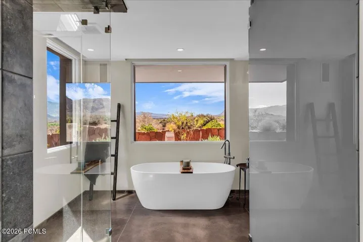 Primary Bathroom with soaking tub