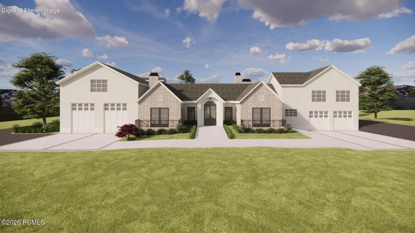 Rendering of House - plans are available