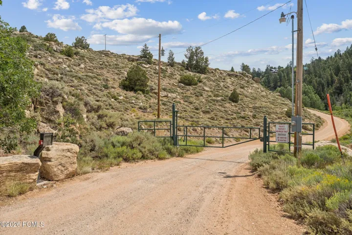 ENTRANCE GATE TO PINE HOLLOW