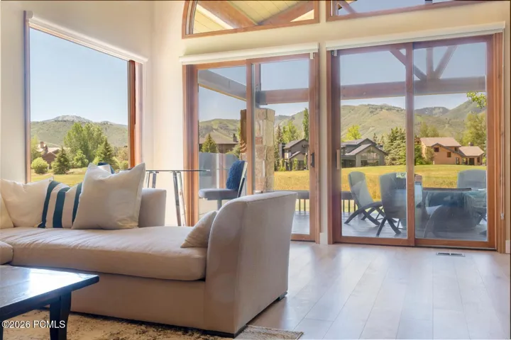 Panoramic views from living room