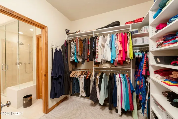 Main floor walk in closet