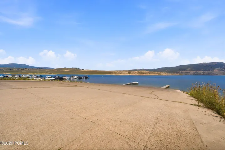 Boat launch ramp at the Marina