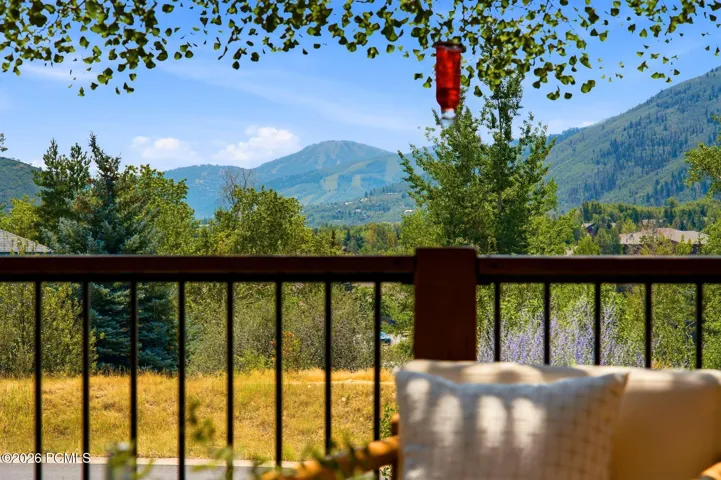 Front deck views of Park City, Canyons, and Deer Valley Mountain Resorts