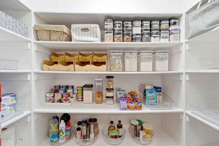 Walk-in pantry for ample storage