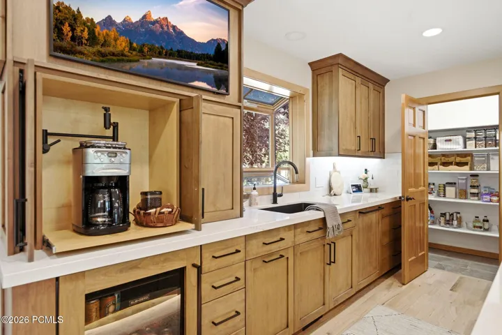 Built in Coffee Station