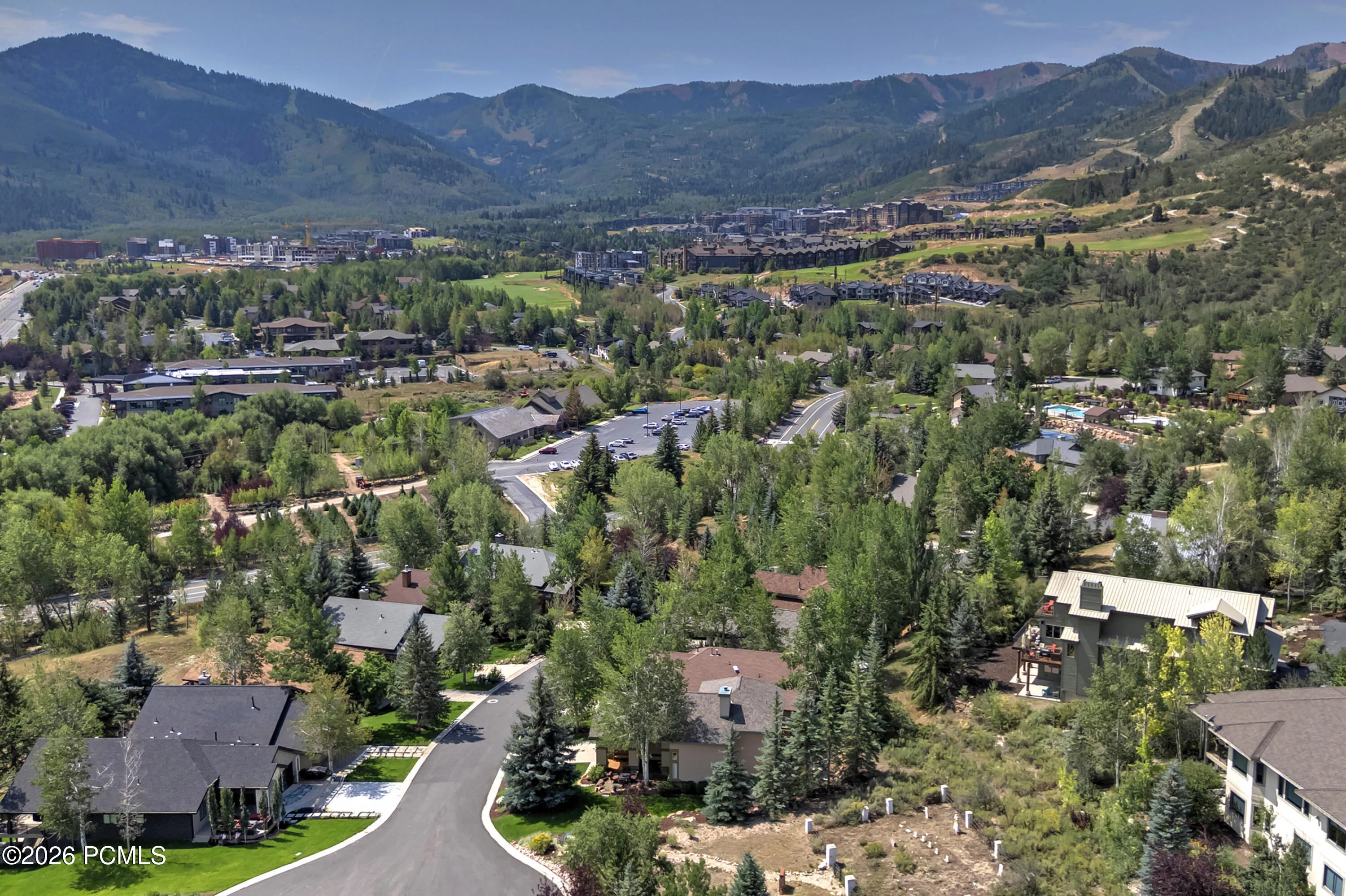 Aerial View of the Area